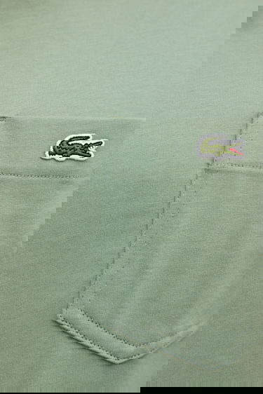 Тениска Lacoste Lacoste T-Shirt with Pocket Зелено | TH2827, 4