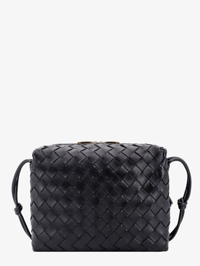 Woven Leather Shoulder Bag