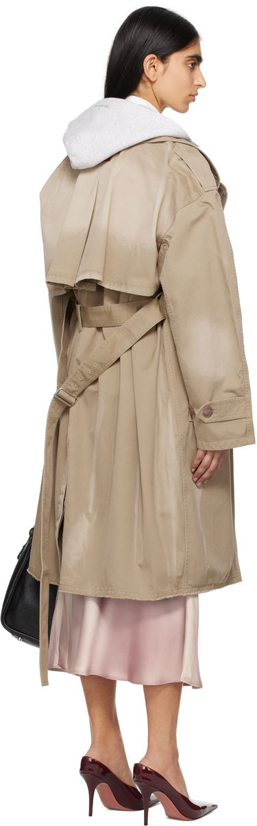 Тренчкот Acne Studios Acne Studios Belted Trench Coat Бежово | A90630-, 2