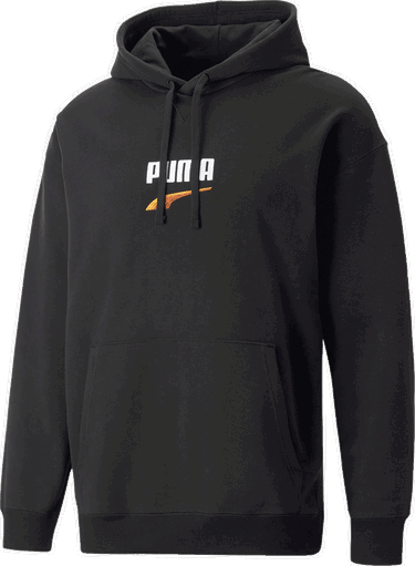 Суитчър Puma Puma DOWNTOWN Logo Hoody Черно | 538245-001, 0