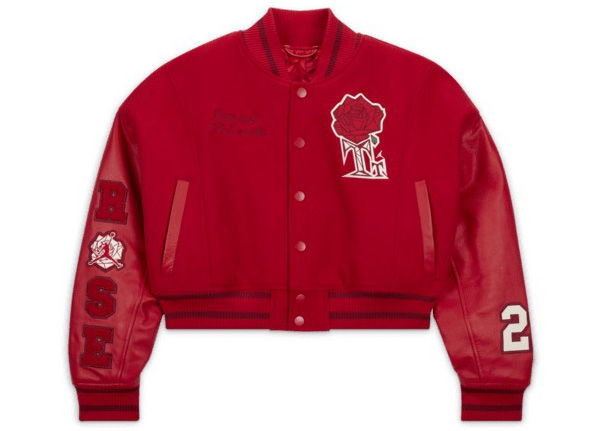 Яке бомбър Jordan Teyana Taylor x Varsity Jacket Червено | FB2643-687, 0
