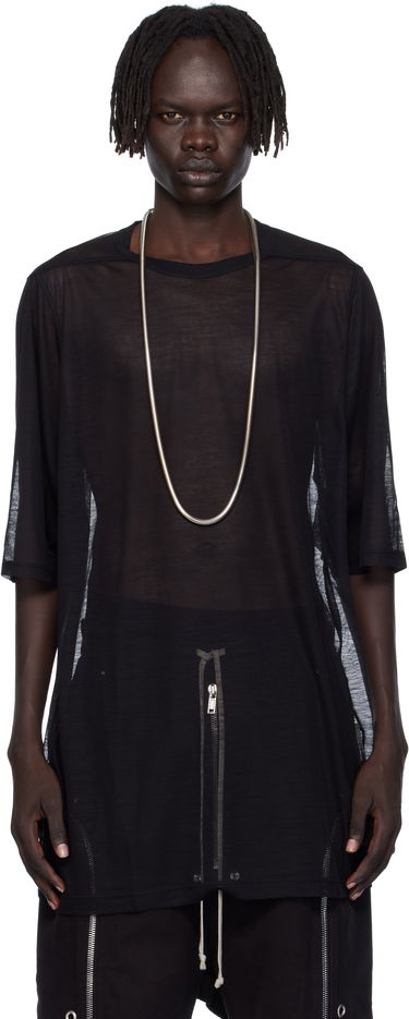 Тениска Rick Owens Rick Owens Concordians Jumbo Short Sleeve T-Shirt Черно | RU02E1274 JWR, 0