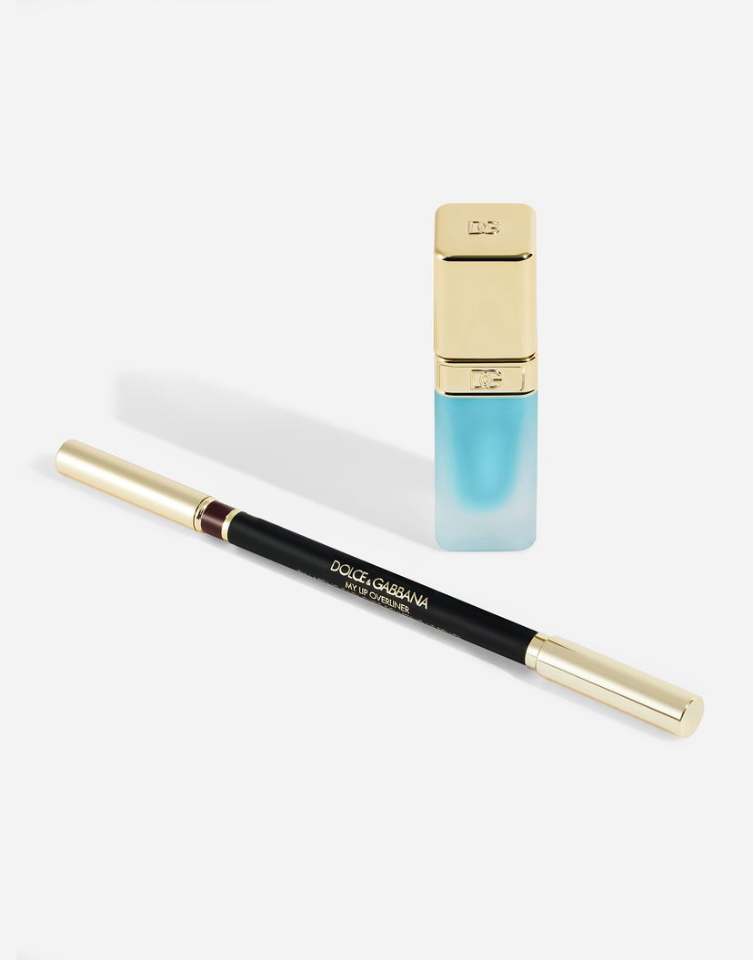 Аксесоари Dolce & Gabbana Dolce & Gabbana Fresh Summer Lip Kit: Lip Liner & Lip Oil Кафяво | MKUPLIP0019V0002