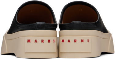 Облекло Marni Marni Pablo Sabot Slip-on Loafers Черно | SNZW018502 P7226, 1