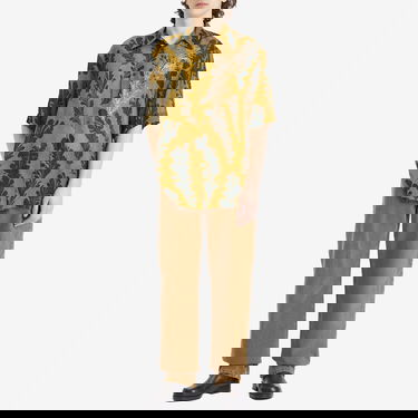 Риза Dries Van Noten Dries Van Noten Cassidye Vacation Shirt, Size Large Кафяво | 251-020751-1004-205, 4
