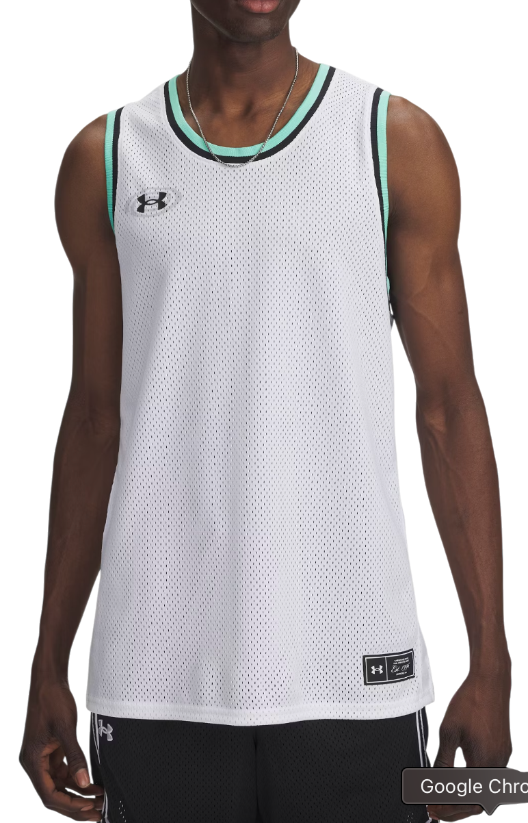 Потник Under Armour Under Armour Zone Pro Mesh Graphic Tank Бяло | 6000370-100, 0