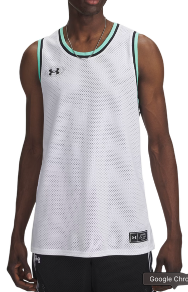 Потник Under Armour Under Armour Zone Pro Mesh Graphic Tank Бяло | 6000370-100, 0
