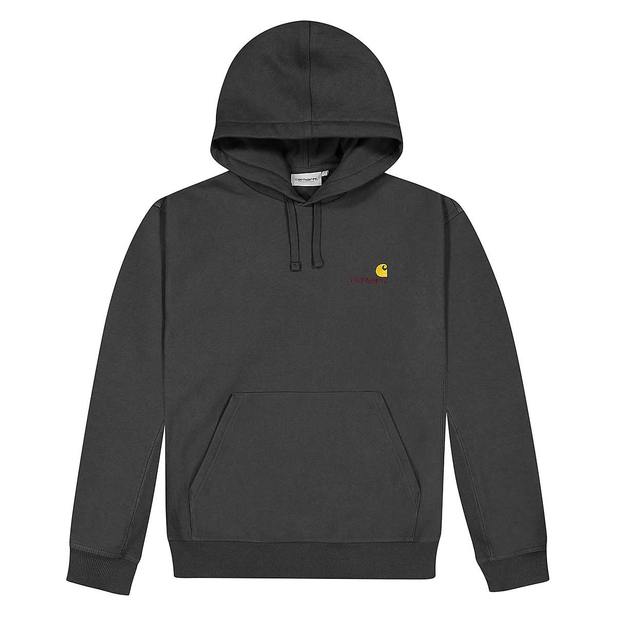 Суитчър Carhartt WIP Hooded American Script Sweat Черно | I028279-blk, 1