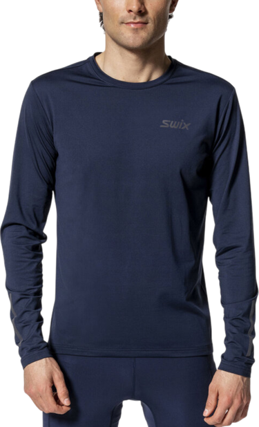 Тениска SWIX Pace NTS Long Sleeve Baselayer Top Тъмно синьо | 10016-23-75112, 0