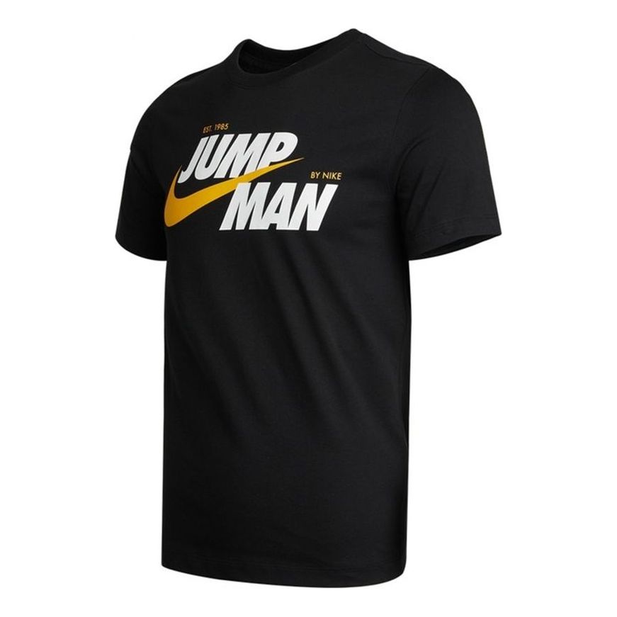 Тениска Nike Jumpman Graphic Short Sleeve T-Shirt Черно | DM3220-010, 0