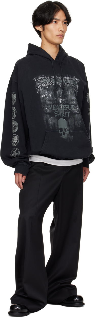 Суитчър VETEMENTS Vetements Cradle of Filth 'Vengeful Spirit' Oversized Hoodie Черно | UCF76HD650M, 3
