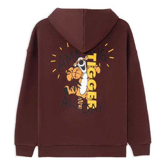 Суитчър Li-Ning Li-Ning x Disney Tigger Loose Fit Hoodie Бургунди | AWDRH39-2, 0