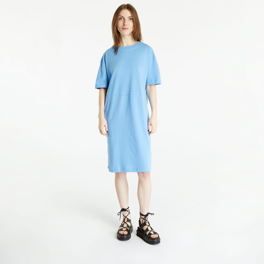 Pокля Urban Classics Organic Oversized Slit Tee Dress Синьо | TB4091-01301, 0