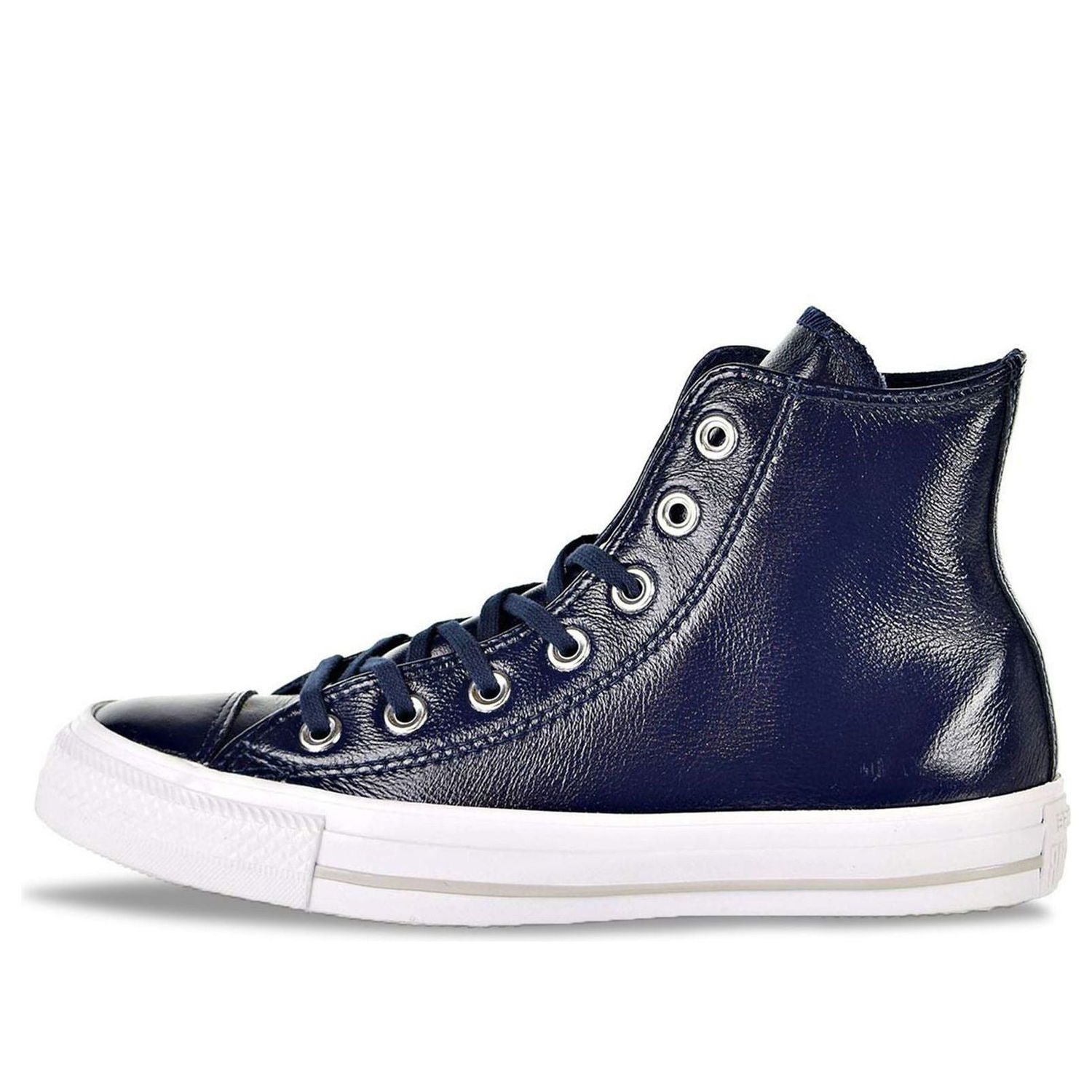 Кецове и обувки Converse Chuck Taylor All Star Crinkled Patent Leather Hi Синьо | 557938C, 0