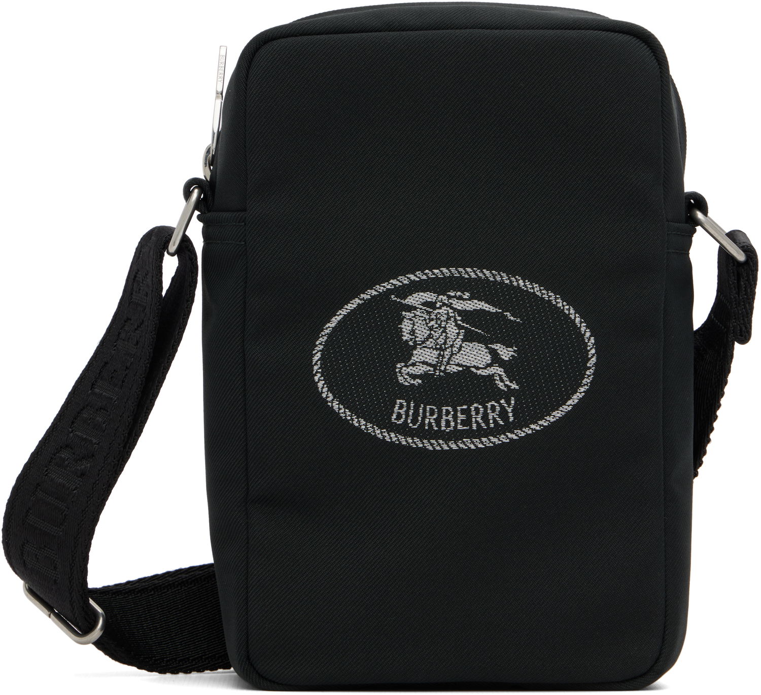 Чанта през рамо Burberry Burberry Orkney Phone Bag Черно | 8111417, 0