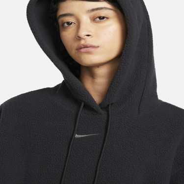 Суитчър Nike Sportswear Plush Pullover Hoodie Черно | DQ6840-010, 1