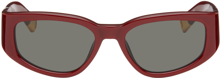 Слънчеви очила Jacquemus 'Les Lunettes Gala' Sunglasses Бургунди | JAC5C3SUN, 0