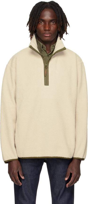 Пуловер A.P.C. A.P.C. Willy Fleece Pullover Бежово | PSAIF-H27990, 0