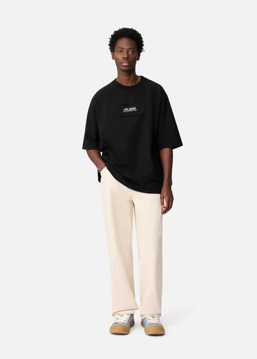 Тениска AXEL ARIGATO T-Shirt Alvin Armstrong Patch Detail Черно | A4114001, 4