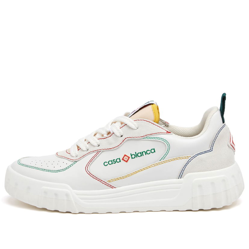 Кецове и обувки Casablanca Court Sneaker W Бяло | APS25-SNK-017-02W