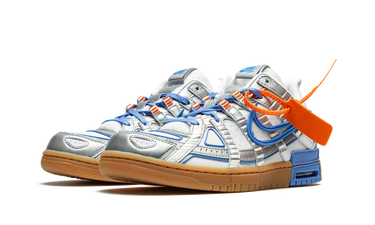 Кецове и обувки Nike Off-White x Air Rubber Dunk "University Blue" Металик | CU6015-100, 1