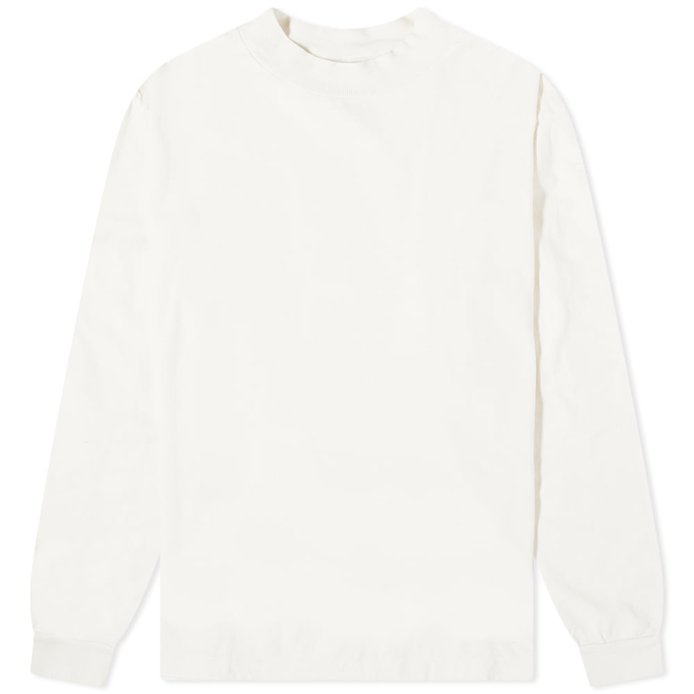 Тениска John Elliott Long Sleeve University Tee Salt Бяло | A189M14519A, 0