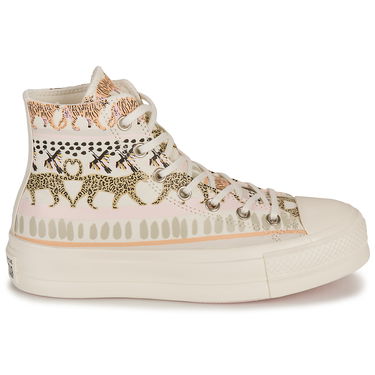Кецове и обувки Converse CHUCK TAYLOR ALL STAR LIFT-ANIMAL ABSTRACT Бежово | A06817C, 1