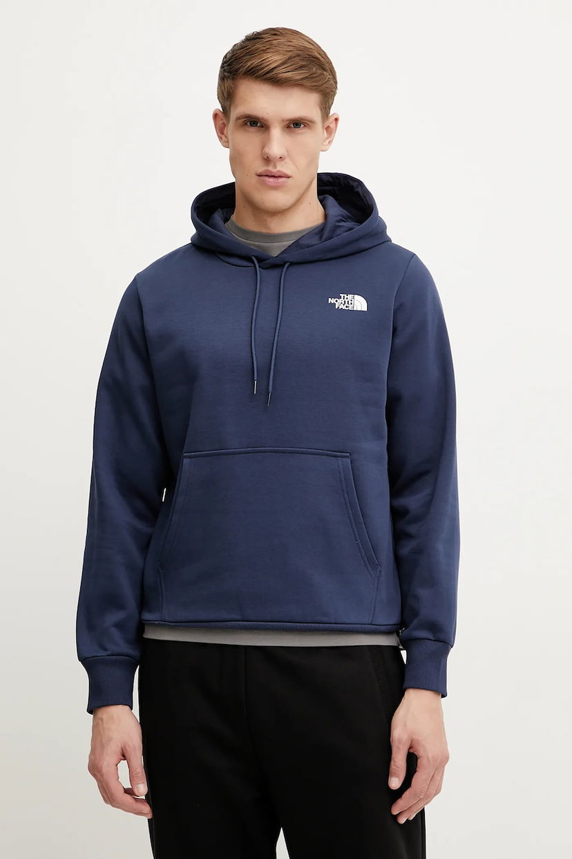 Суитчър The North Face Simple Dome Hoodie with Print Тъмно синьо | NF0A89FC8K21
