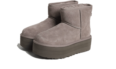 Кецове и обувки UGG Mini Platform Boot Smoke Сиво | 1134991-SKP, 2