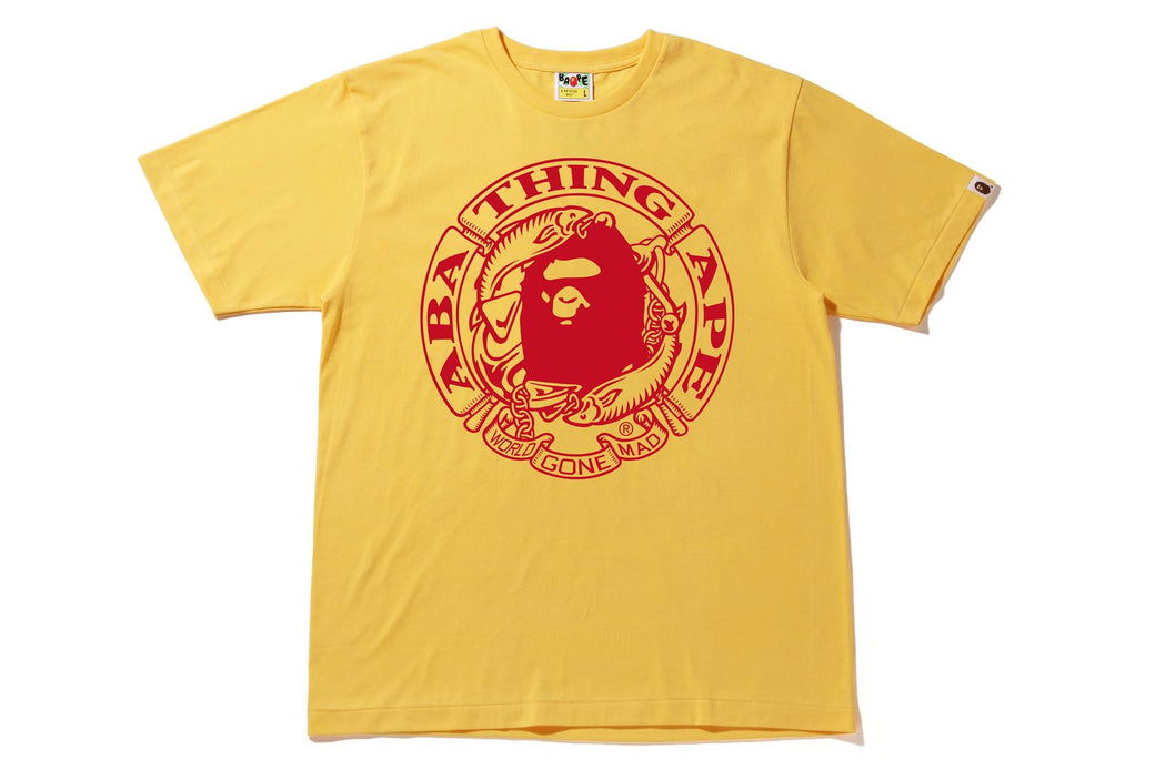 Тениска BAPE Archive Graphic #5 Tee Жълто | 1I20-110-017, 0