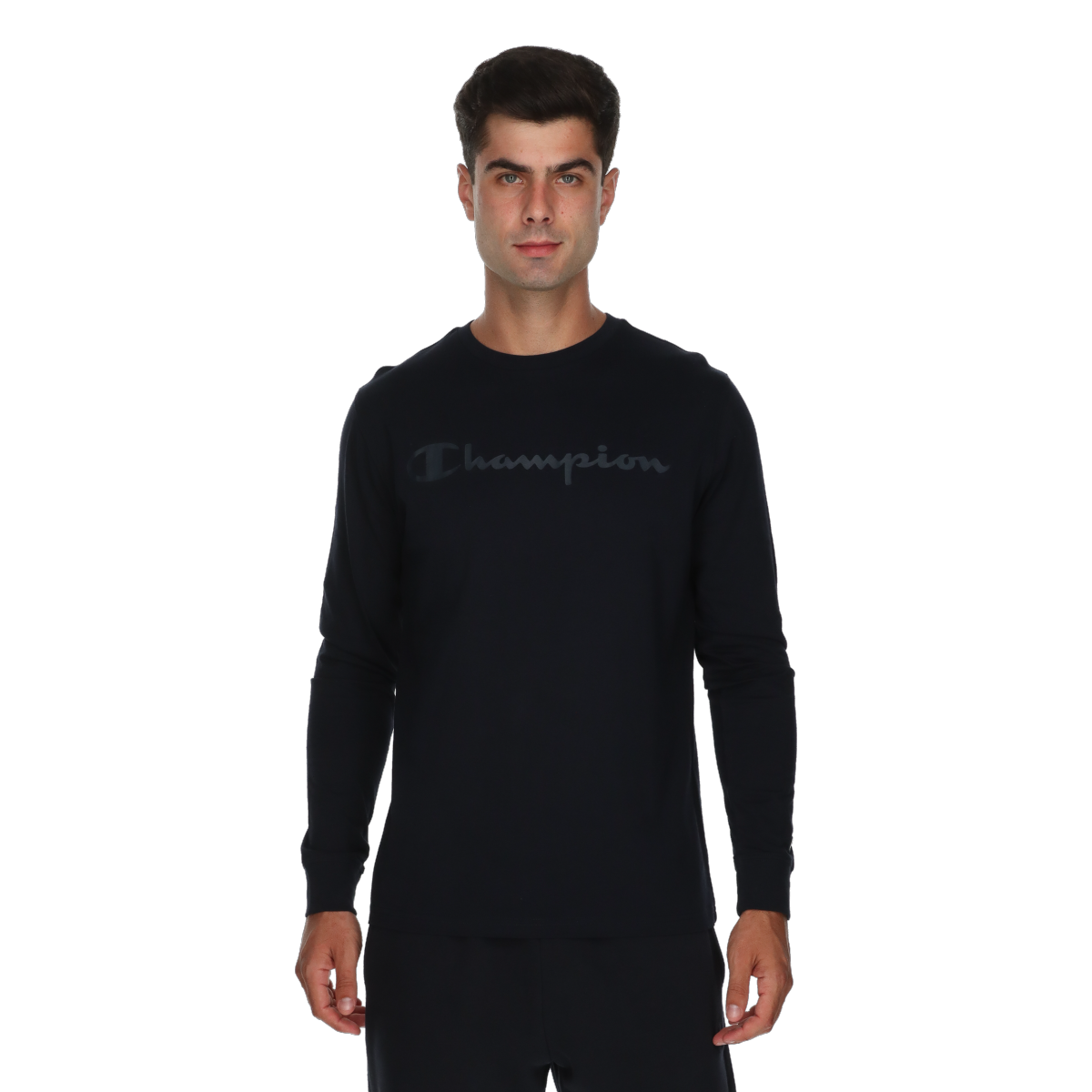 Тениска Champion Long Sleeve T-Shirt Черно | 222098-BS501, 0