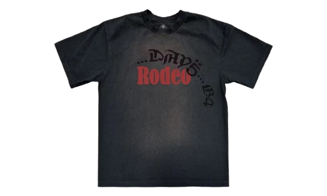 Тениска Cactus Jack by Travis Scott Travis Scott Cactus Jack x Sp5der Days Before Rodeo T-Shirt Size L Черно | TRSB, 0