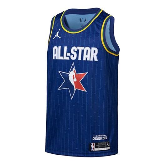 Фланелка Jordan Jordan NBA All-Star 2020 Chicago Fan Jersey Синьо | CJ1059-402, 0