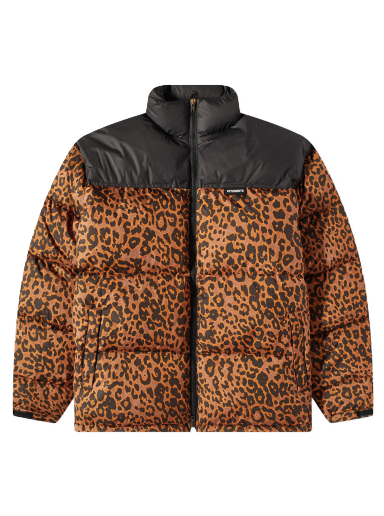 Пухо яке VETEMENTS Logo Puffer Jacket Leopard/Black Оранжево
 | UE54JA120L