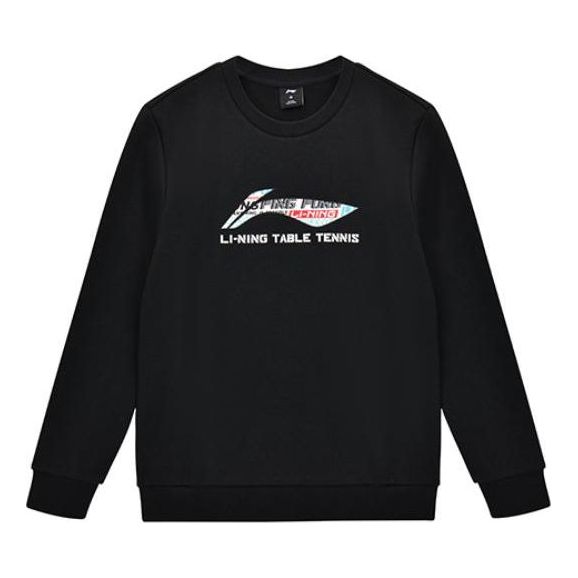 Пуловер Li-Ning Graphic Table Tennis Sweatshirt Черно | AWDT281-2, 0