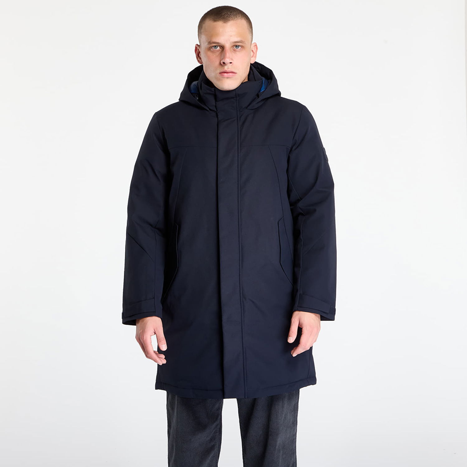 Яке Tommy Hilfiger Jacket Tech Hooded Padded Parka Desert Sky Тъмно синьо | MW0MW41362-DW5, 0