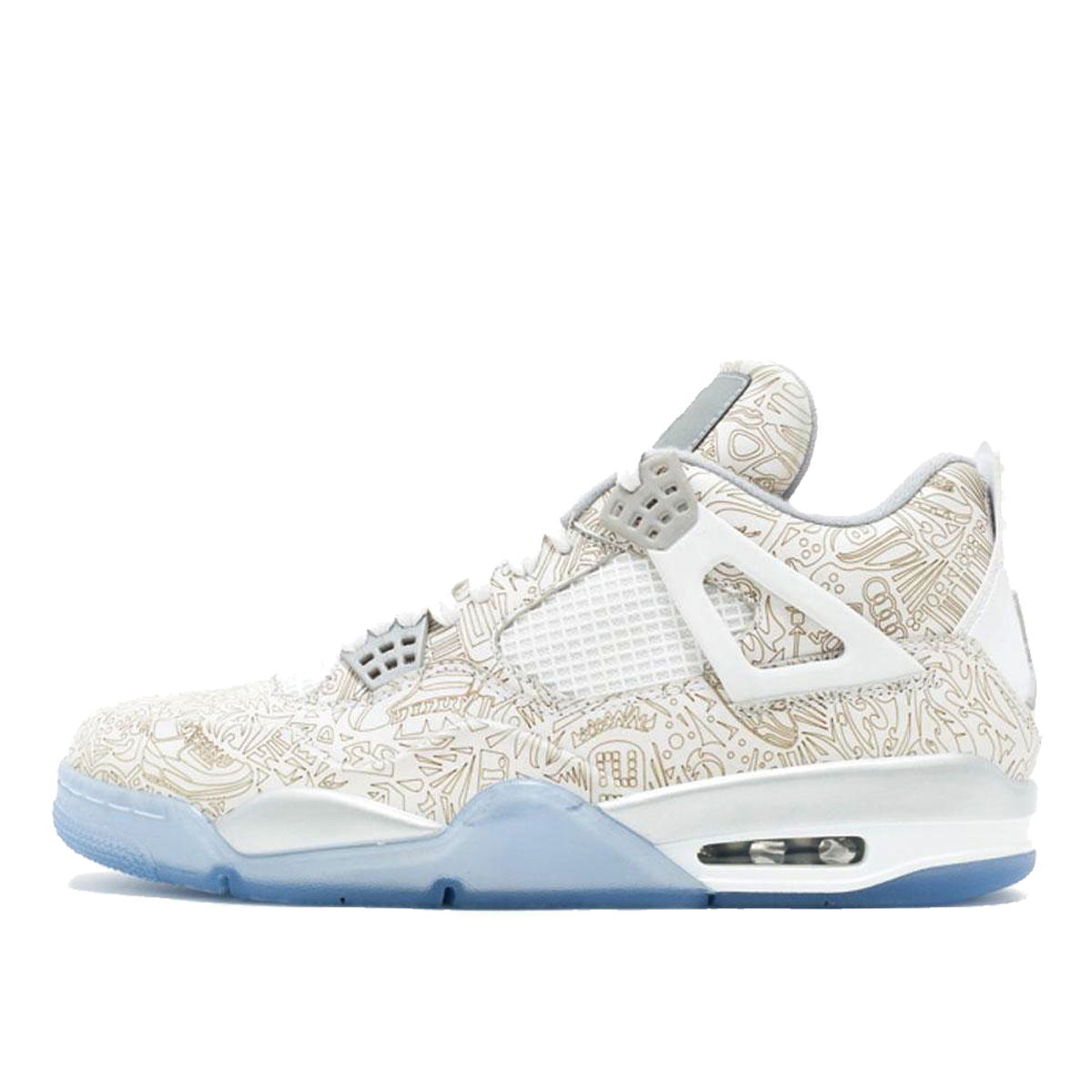 Кецове и обувки Jordan Jordan 4 Retro "30th Anniversary Laser" Сиво | 705333-105, 1