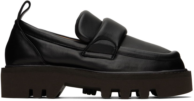 Кецове и обувки Dries Van Noten Dries Van Noten Padded Loafers Черно | MS232-744-112
