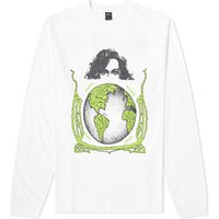 Тениска Brain Dead Brain Dead Conspiracy Long Sleeve Tee Бяло | BDF23T01003556WH01, 1