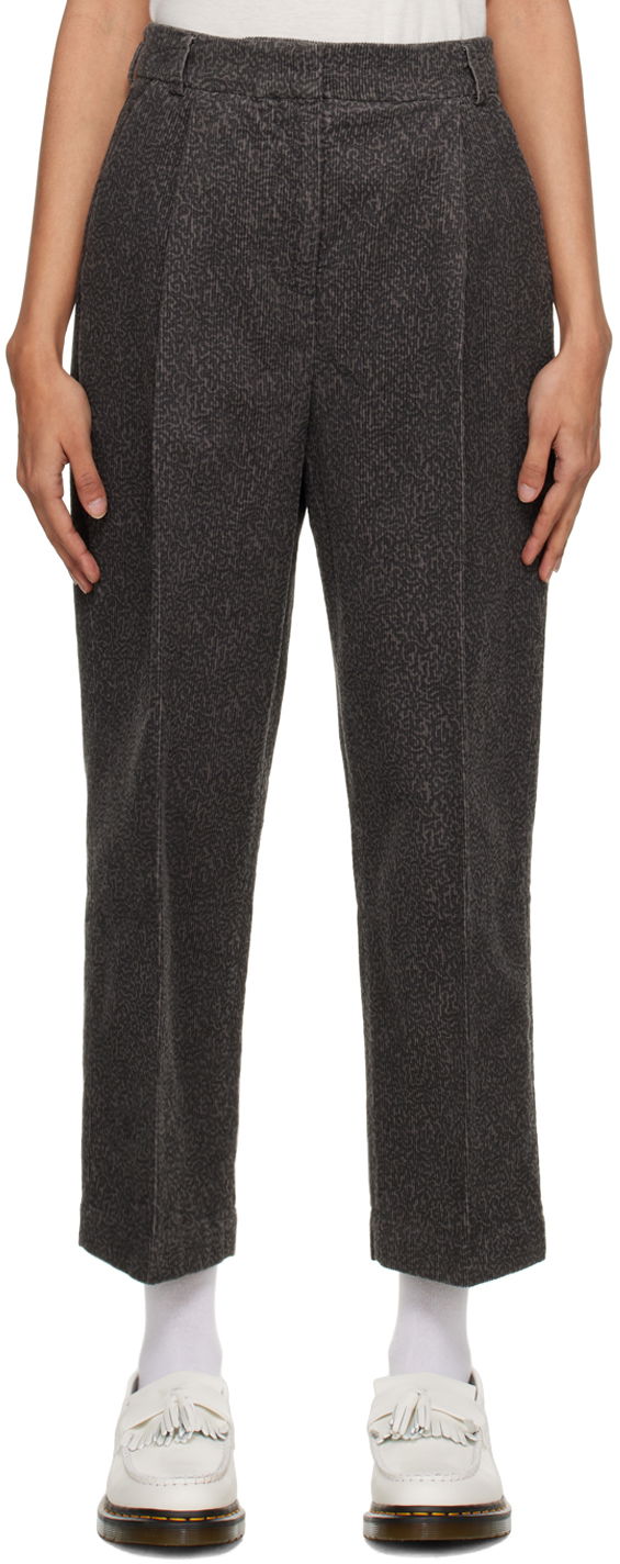 Панталони YMC YMC Market Pleated Trousers Сиво | Q4TMD, 0