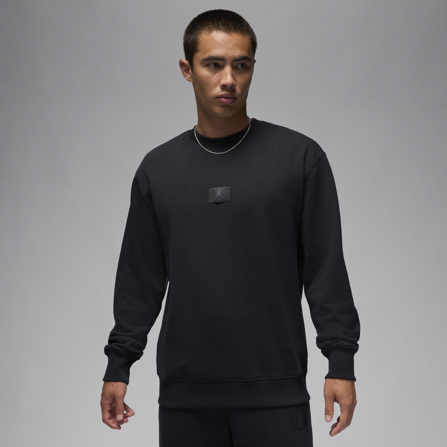 Суитчър Jordan Jordan Flight Fleece Crew-Neck Sweatshirt Черно | FV7259-010, 0
