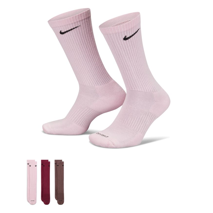 Чорапи Nike Everyday Plus Cushioned Training Crew 3-Pack Socks Многоцветен | SX6888-961, 1