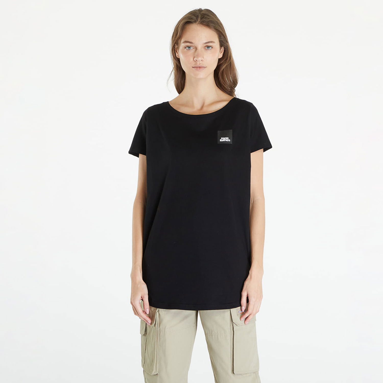 Тениска Horsefeathers Lusha Top Black Черно | SW910A, 0