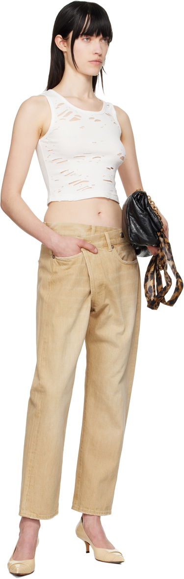 Дънки R13 R13 Crossover Jeans Бежово | R13W2048-D235A, 3