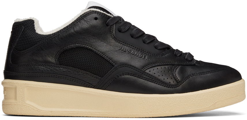 Кецове и обувки Jil Sander Basket Low-Top Черно | JSMU860009 MUZ00004N, 0