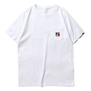 Pocket Embroidered Short Sleeve T-Shirt