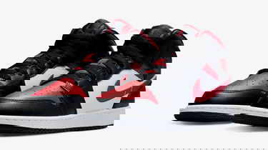 Кецове и обувки Jordan Air Jordan 1 Mid "Alternate Bred Toe" GS Червено | 554725-079, 1