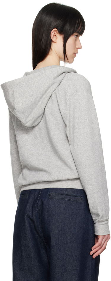 Суитчър Comme des Garçons COMME des GARÇONS PLAY Small Heart Zip-Up Hoodie Сиво | T168-051, 2