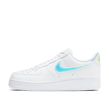 Кецове и обувки Nike Air Force 1 Low "Iridescent Pixel - White" Бяло | CV1699-100, 1