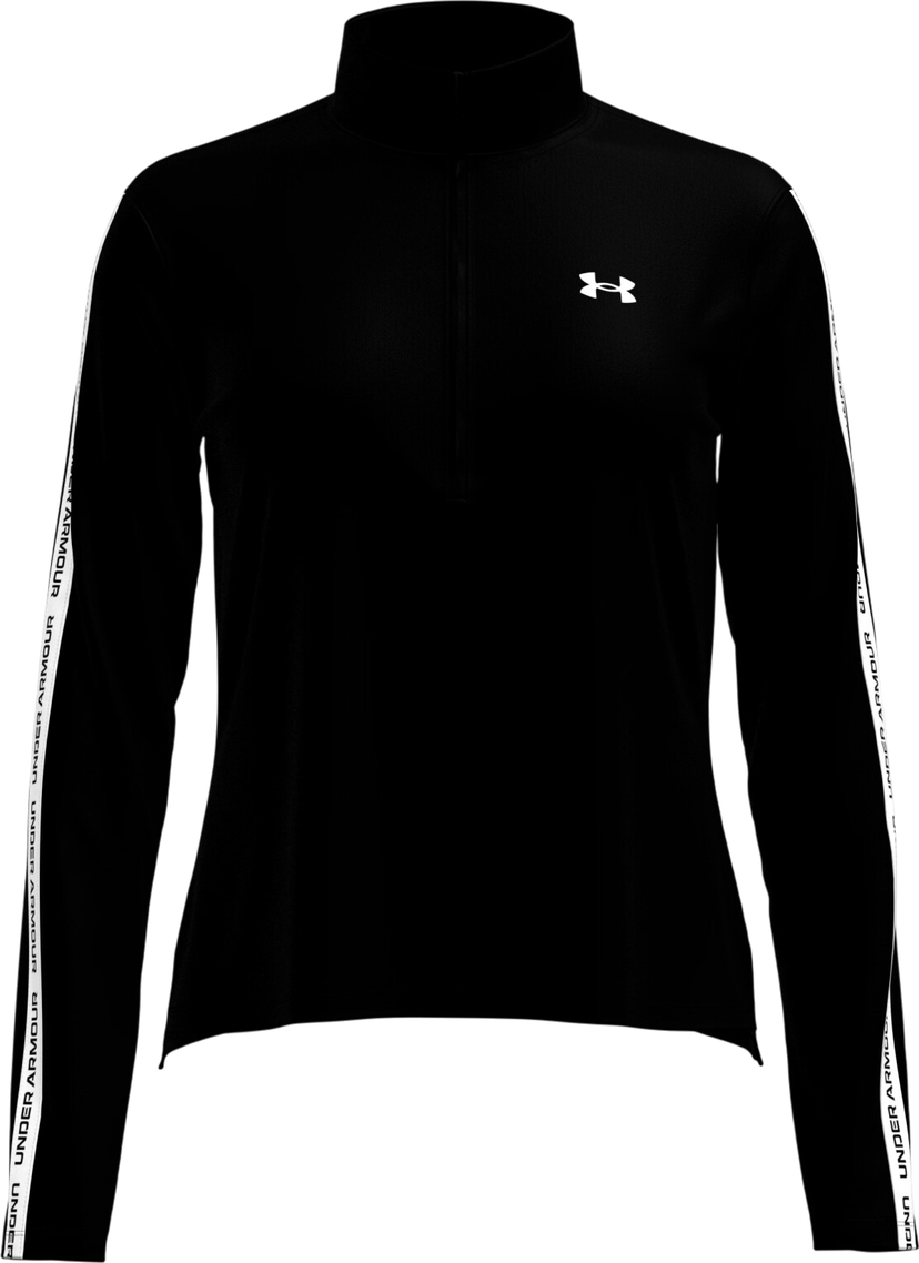 Суитчър Under Armour Long-sleeved UA Tech Wordmark Tape ½ Zip Pullover Черно | 6005100-004